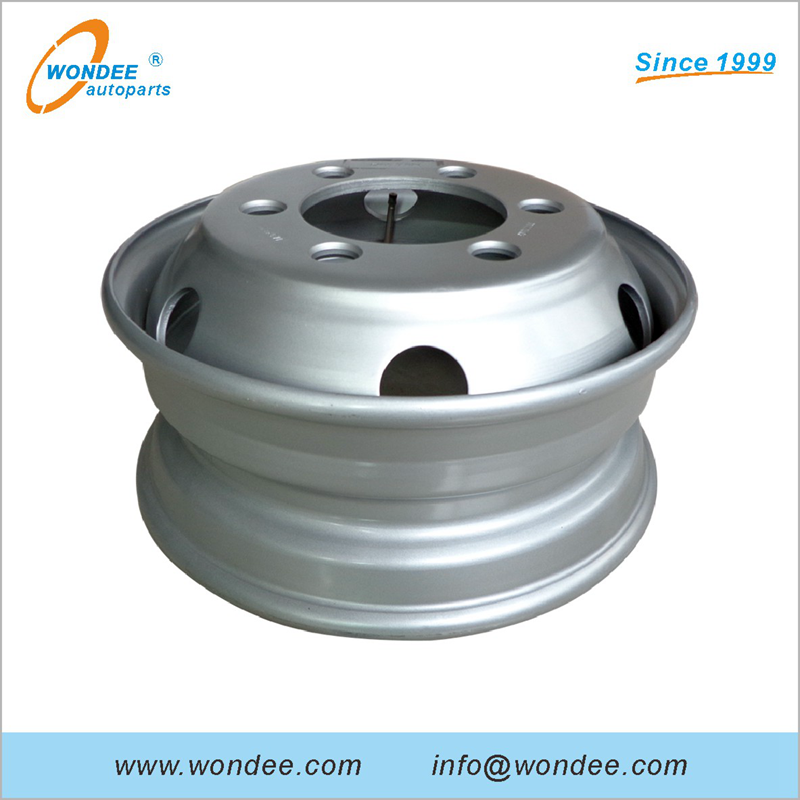 8 25x22 5 Inch Tube Steel Wheel Rim For Heavy Duty Semi Trailers And