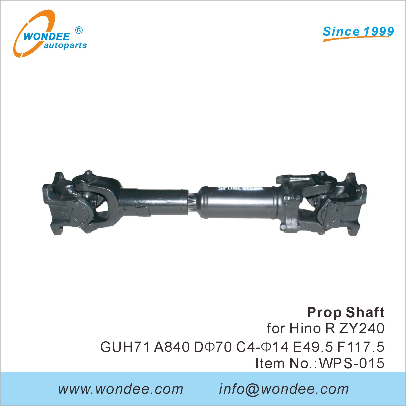 Different Types of Prop Shaft and U-Joints for Trucks - Buy Prop Shaft