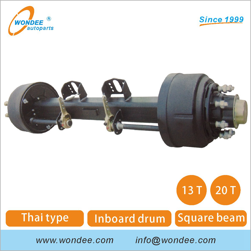 12T 13T 14T 20T Heavy Duty Thai Type Axles for Semi Trailers Buy Semi