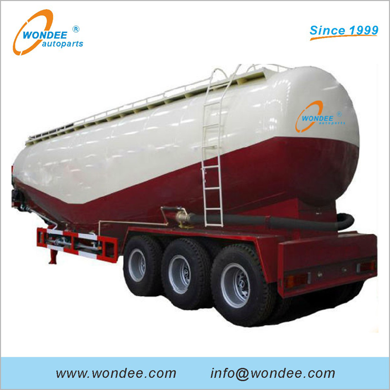 3-axle 45000L Fuel Tanker Semi Trailers for Oil, Petrol and Diesel Transportation