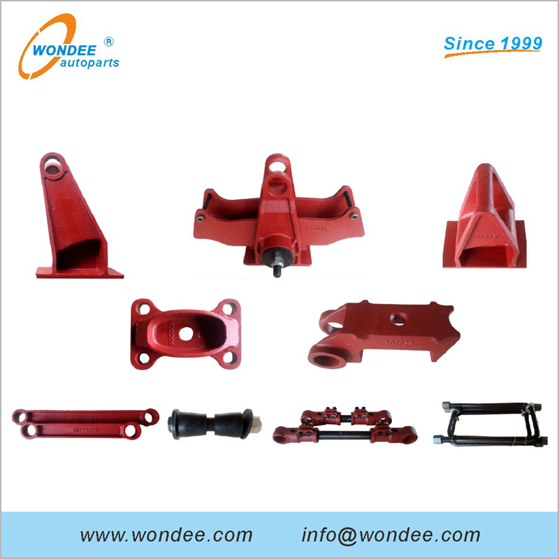 2-axle 3-axle Casting ROR Type Mechanical Suspension for Light Duty Trailers