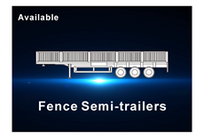 Fence semi trailer