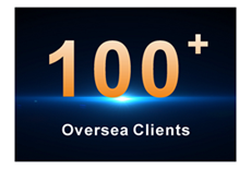 100 oversea clients